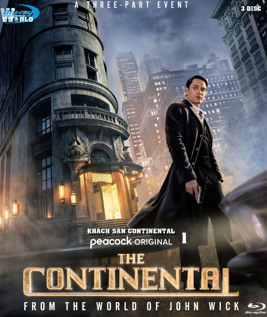B5895.The Continental From the World of John Wick S01 (K.S CONTINENTAL - TỪ THẾ GIỚI JOHN WICK P1) 3DISC